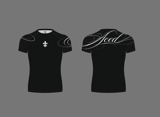 "SIGNATURE" SHORT SLEEVE RASH GUARD
